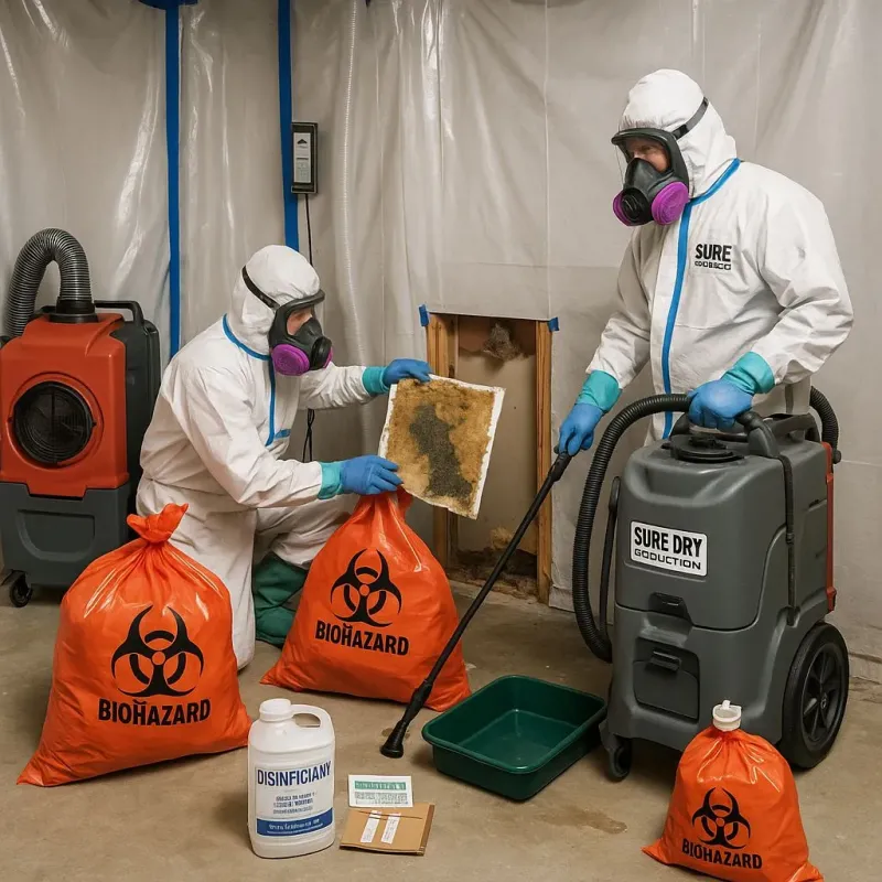 Contaminated Water Handling Protocols process in Clay, AL