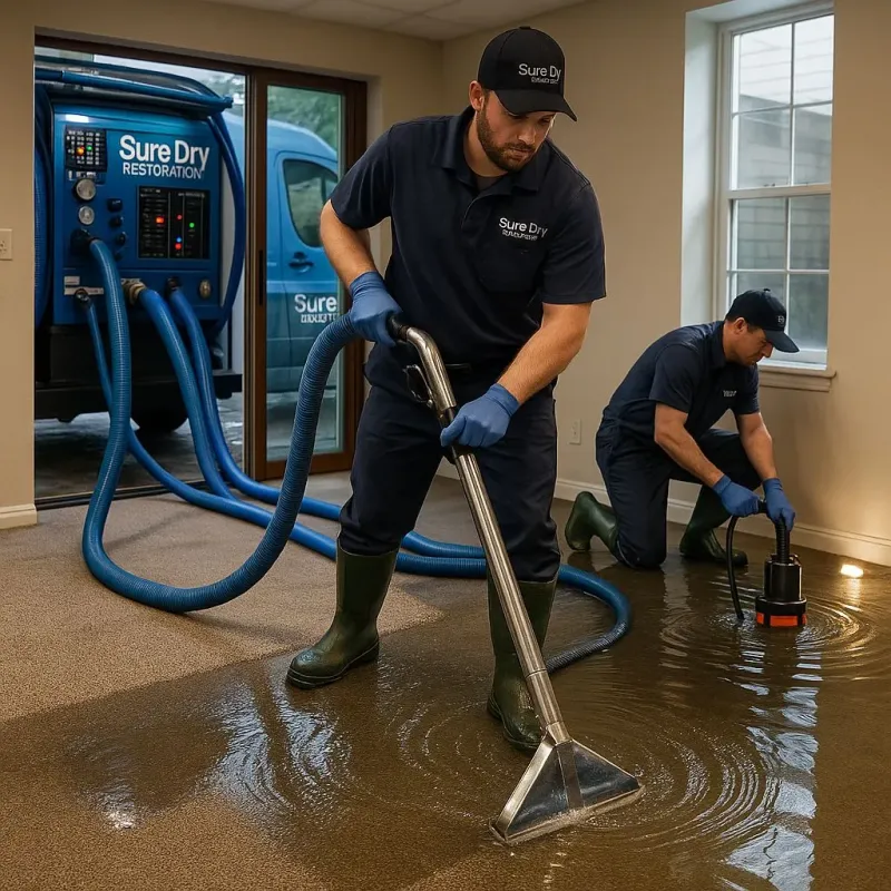Water Extraction and Removal process in Clay, AL